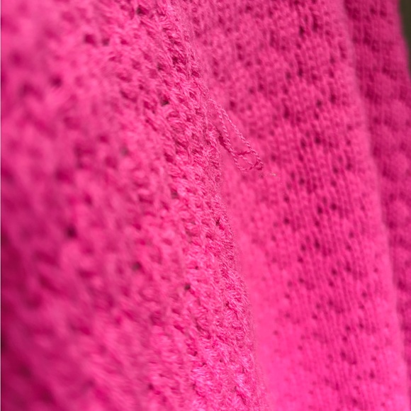 Pink Rose Fuchsia Cardigan Sweater - Picture 12 of 14